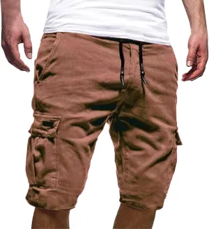 Alalaso Mens Slim-Fit Quick Dry Swim Shorts Breathable Lightweight Beach Trunks with Multi-Pockets Square Leg Board Short