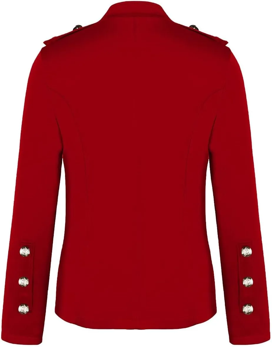 Blazer Jackets for Womens Mock Neck Button Jacket Open Front Cardigan Classic Daily Business Casual Suit Coats