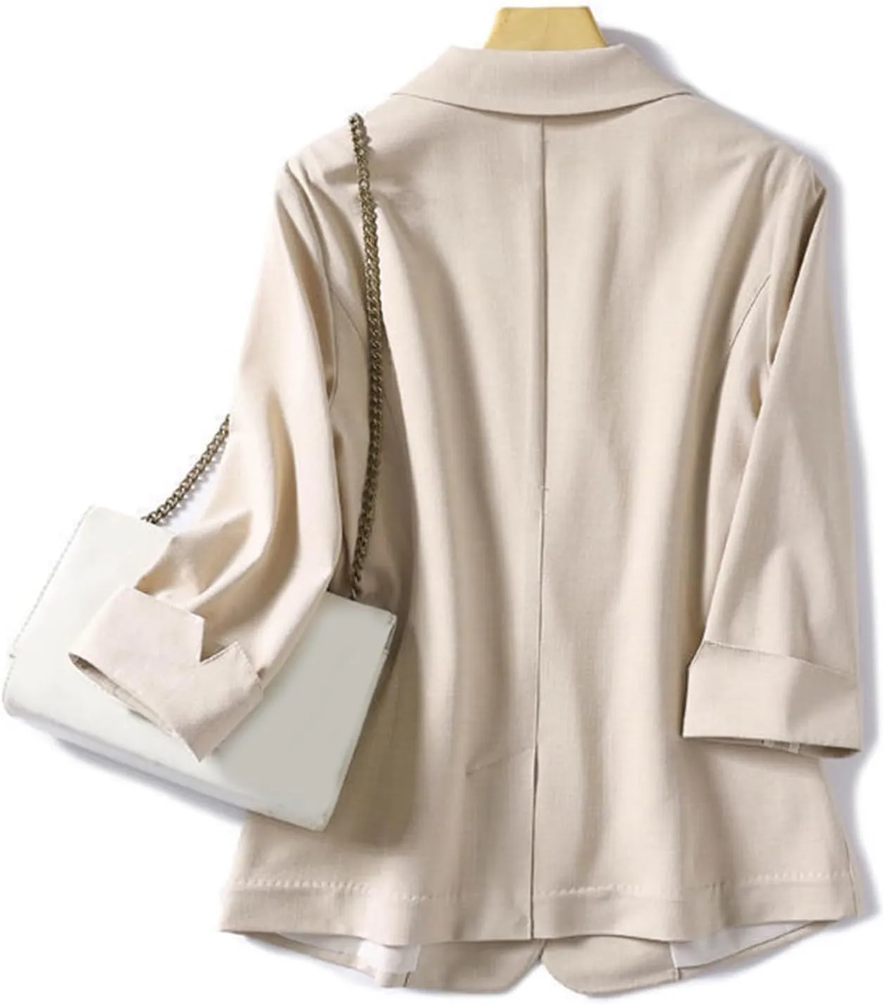 Blazers for Women Business Casual Summer Blazers Lightweight Suit Jackets 3/4 Sleeve Work Jacket Trendy Office Blazer