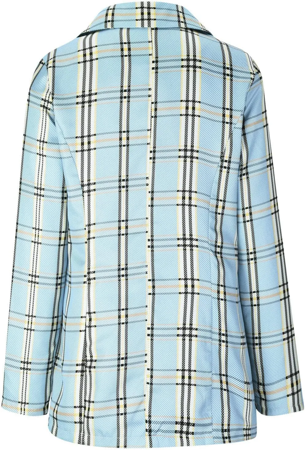 Blazers for Women Long Sleeve Casual Business Suit Jacket Plaid Coat Dressy Jacket Plus Work Office Blazer Outerwear