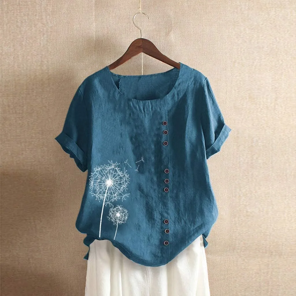 Cotton Button Down Shirt Shirt Summer Loose Hooded Top Tshirts Summer Cute Tees Womens Gauze Tops White Linen Button