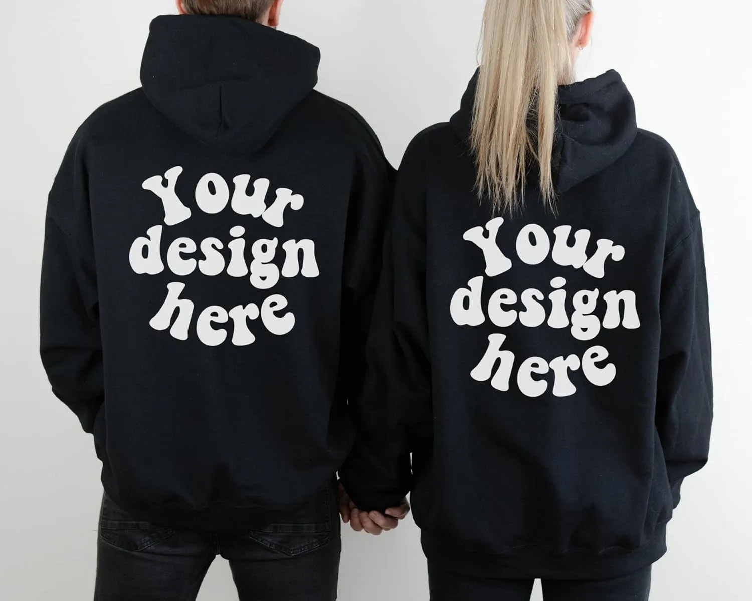 Custom Hoodie Text On Back, Words On Back of Hoodie, Hoodie Words On Back, Personalized Hoodie