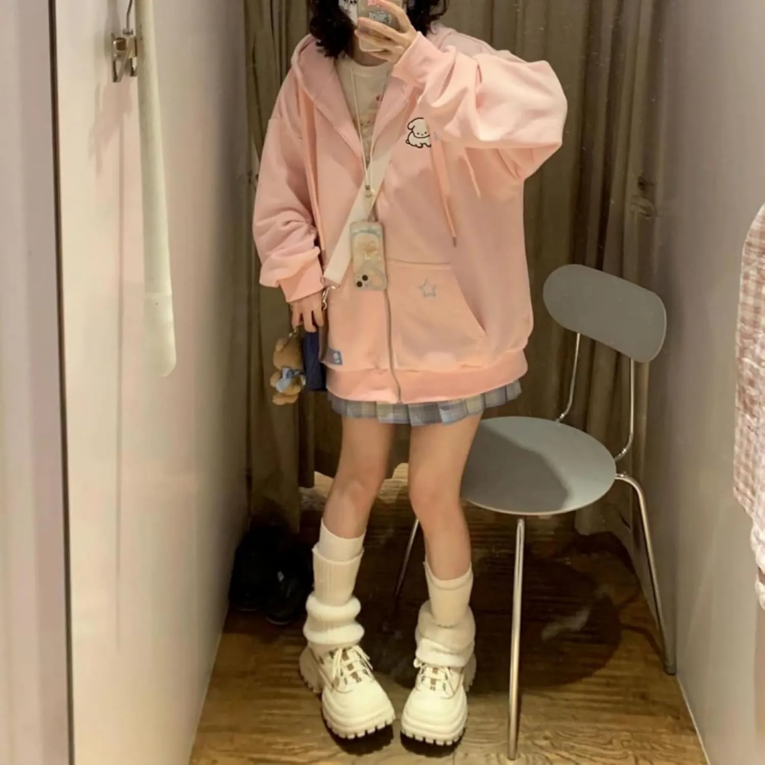 Cute Hoodie Kawaii Hoodie Y2k Hoodie Cartoon Hoodie Zip Up Hoodie Hoodies for Teen Girls Oversized Hoodie