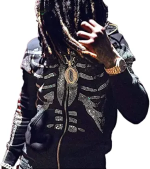 Faretumiya Women Men Rhinestone Hoodie Y2k Graphic Zip Up Unisex Sweatshirt Sparekly Oversized Pullover Jacket Streetwear