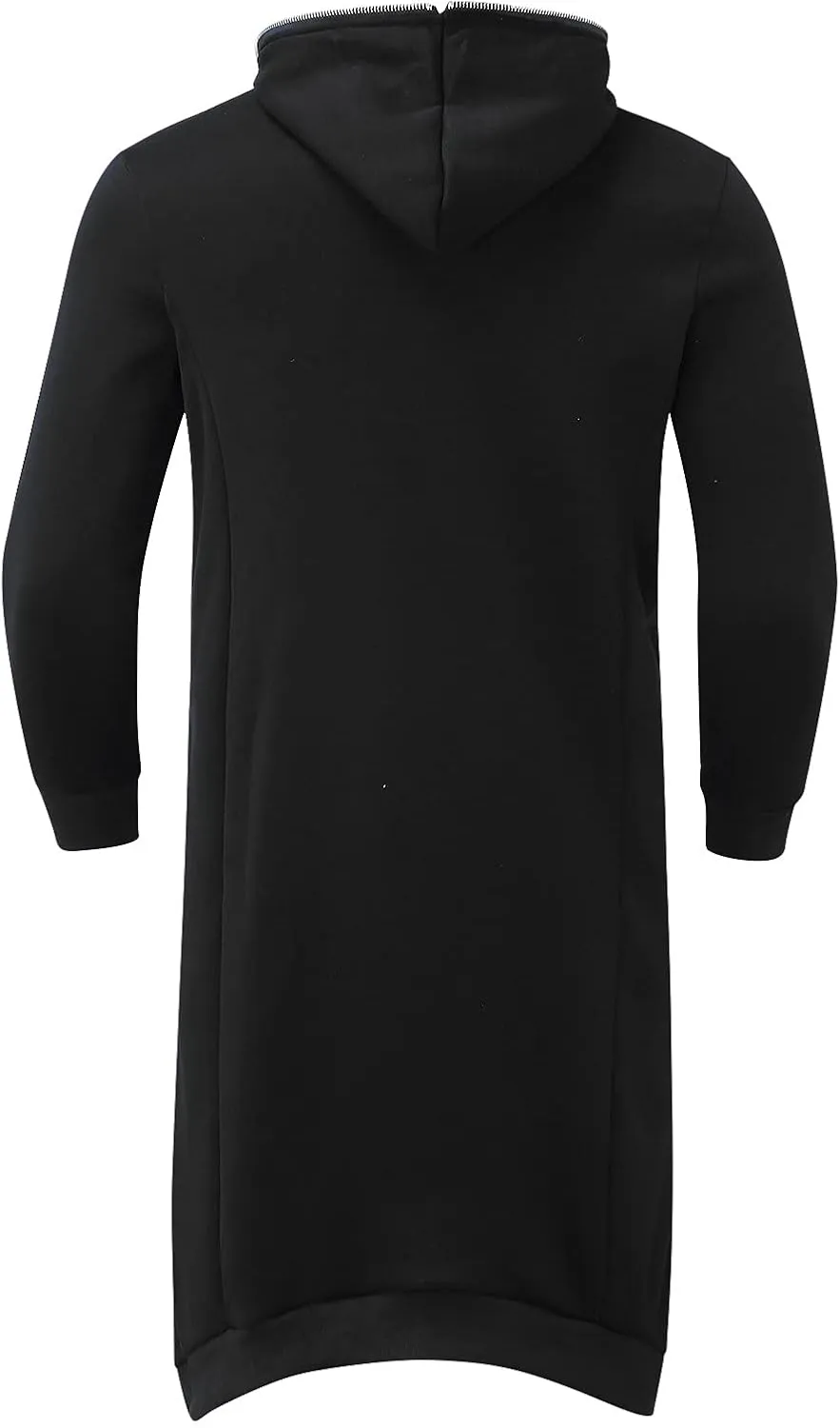 Hoodies for Men Winter Casual Loose Solid Hooded Sweater Top Sports Hooded Jacket Y2K Pullover Hoodie Full Zip Long