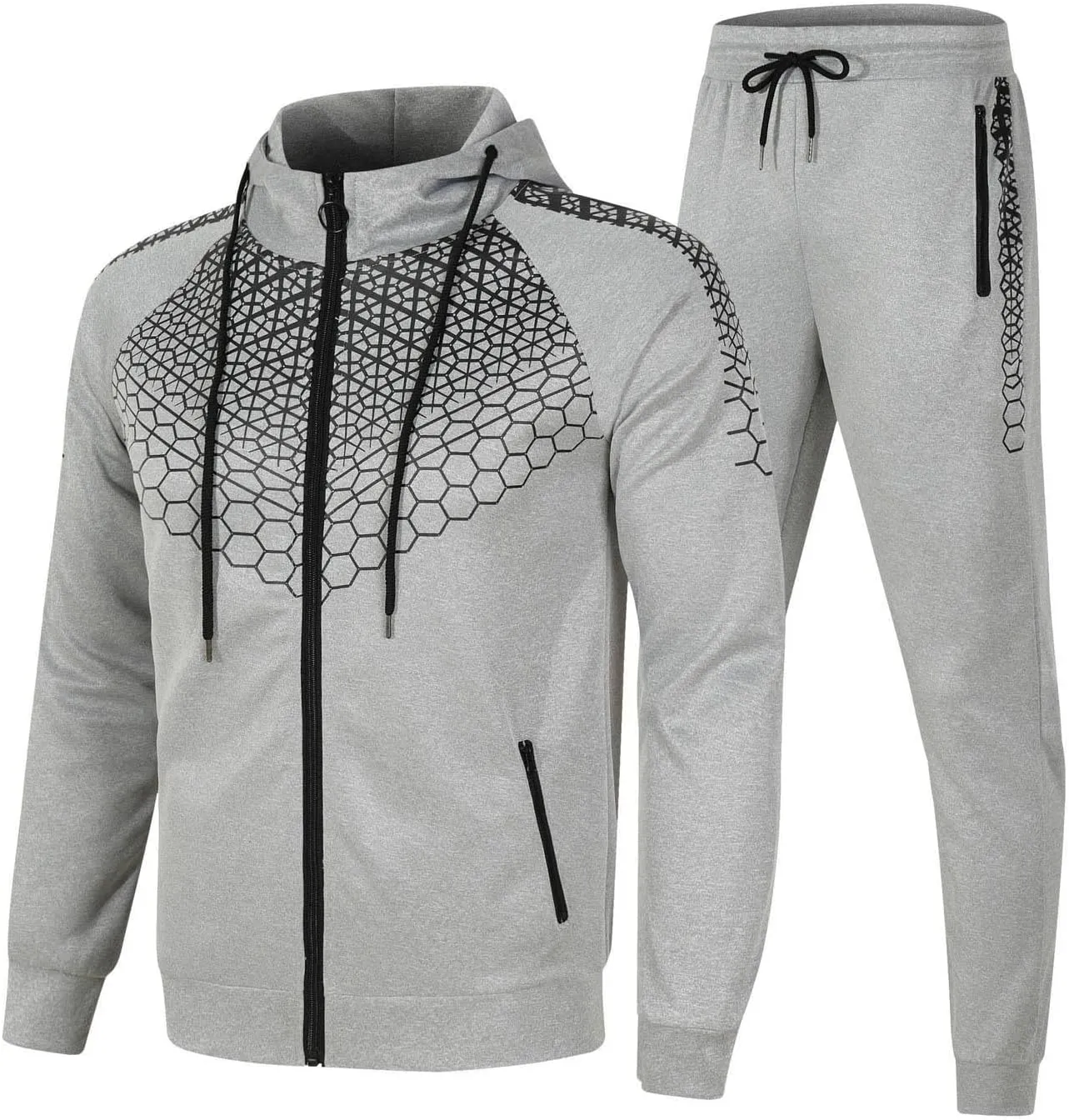 LCMTWX Men's Hooded Fleece Sweatshirt Size Sweater Midweight Fleece Sweatshirt Pullover Hooded Sweatshirt for Men Men's