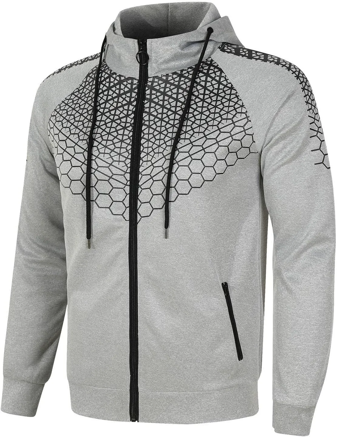 LCMTWX Men's Hooded Fleece Sweatshirt Size Sweater Midweight Fleece Sweatshirt Pullover Hooded Sweatshirt for Men Men's