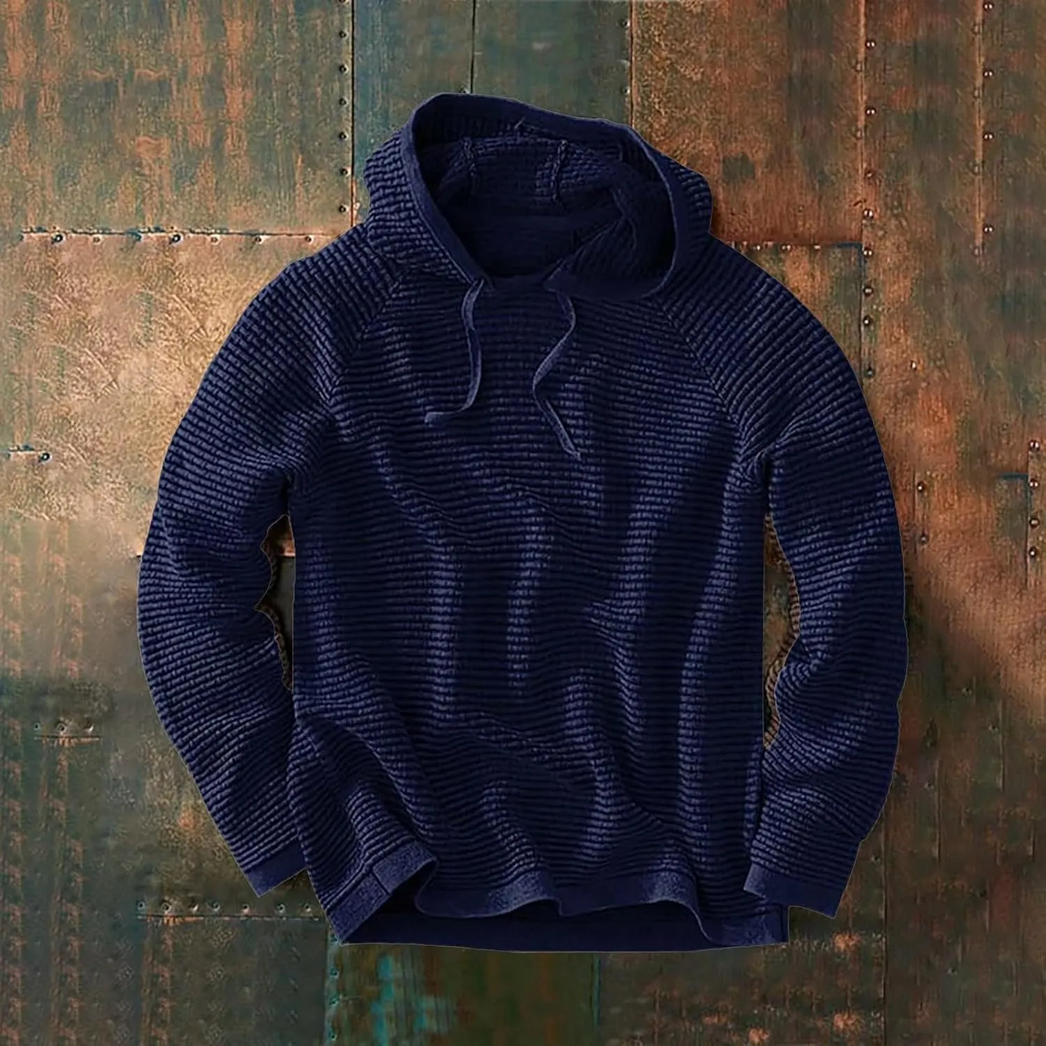 LCMTWX Mens Hoodies Pullover Casual Loose Solid Hooded Sweater Top Pullover Hooded Sweatshirt for Men Heavyweight Fleece