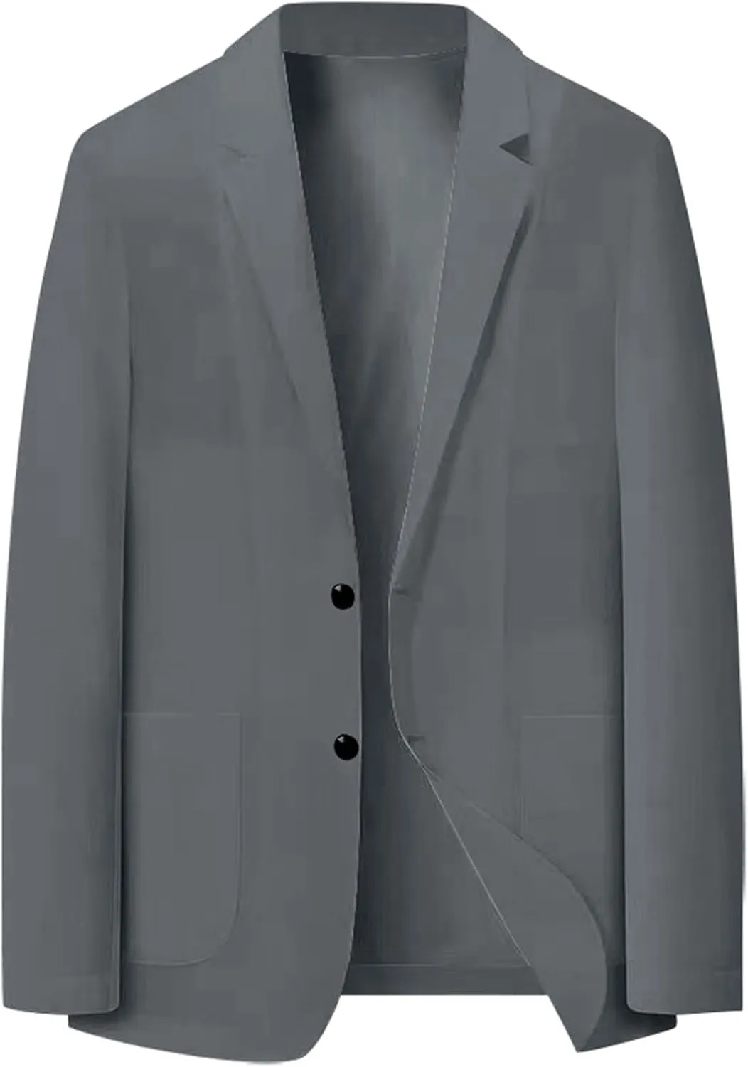 Men Casual Blazer One Button Sport Coats Slim Fit Lightweight Business Suit Jackets Business Basic Sports Coats