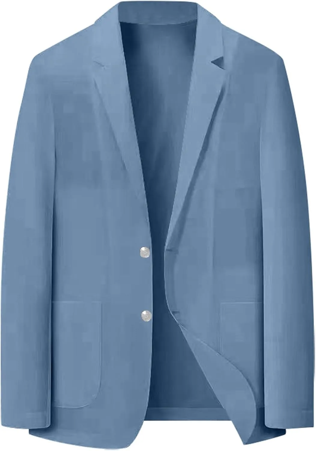 Men Casual Blazer One Button Sport Coats Slim Fit Lightweight Business Suit Jackets Business Basic Sports Coats