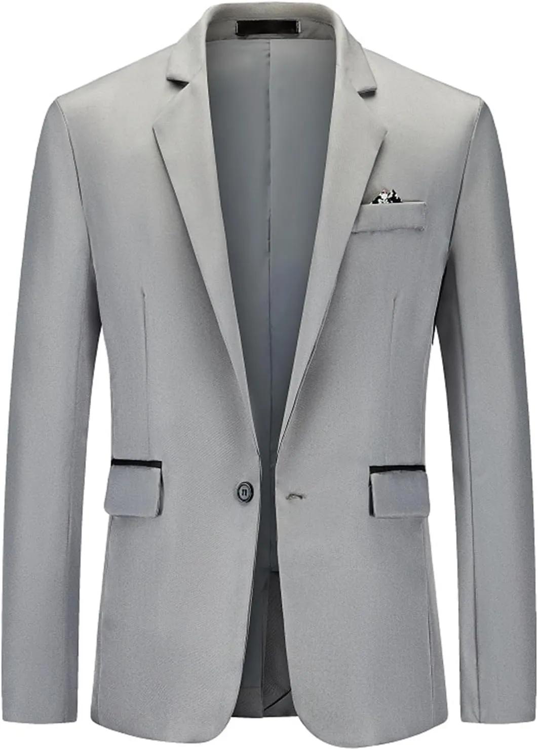 Men's Casual Knit blazer Suit Tuxedo Acket Business Suits Wedding Party Homecoming Suits For Men black suit jacket