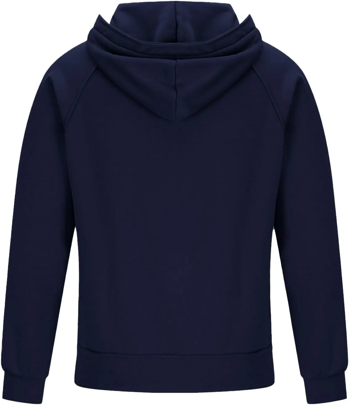 Men's Full-Zip Hoodie with Multiple Pockets, Soft Fleece, Adjustable Drawstring Hood, Casual Wear