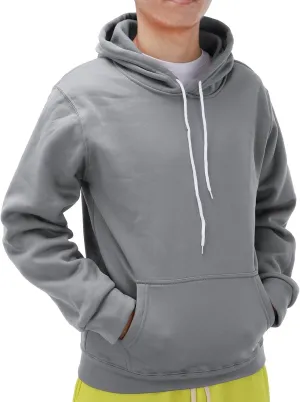 Mens Hoodie Midweight Fleece Sweatshirt Pullover Hooded Sweatshirts Long Sleeve Sweatshirt Sports Hooded Athletic Hoodies
