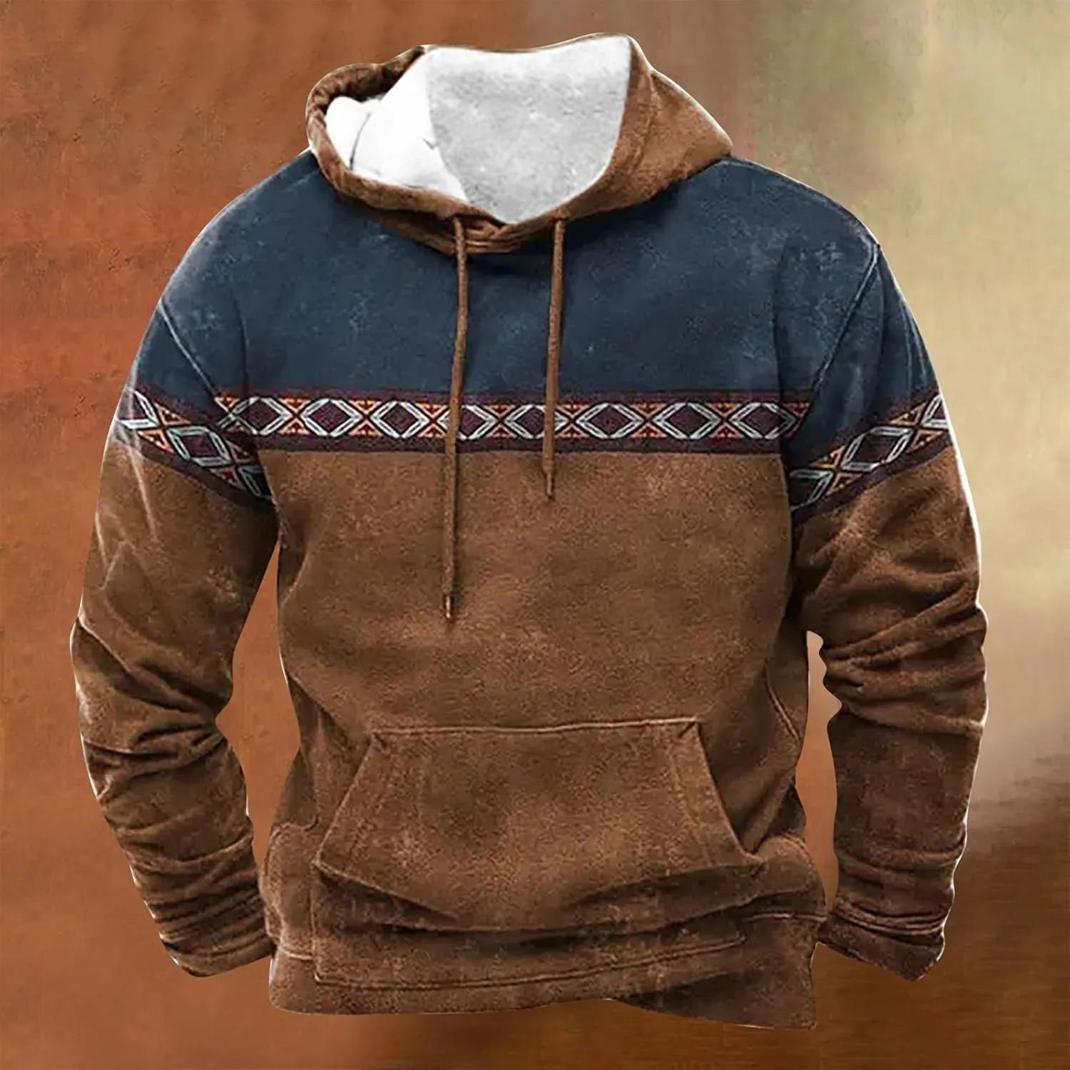 Men'S Hoodie Sleeved Hoodie Hooded Sweatshirt Tops Outdoor Sweatshirt Shirt Mens Lightweight Hoodies Rain Jacket Men