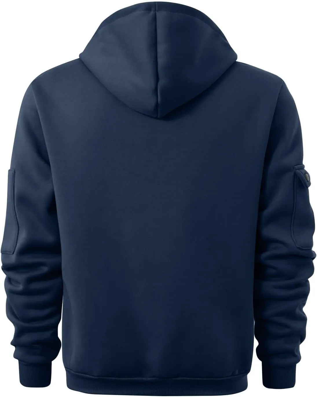 Men's Hoodies Quarter Zip Pullover Vintage Workout Running Active Hoodies with Pockets Military Tactical Sweatshirt