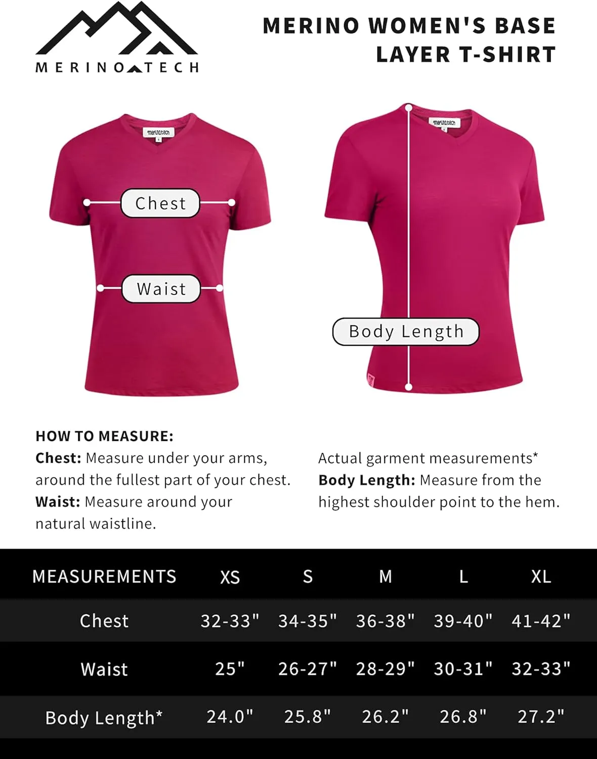 Merino.tech womens T-shirt