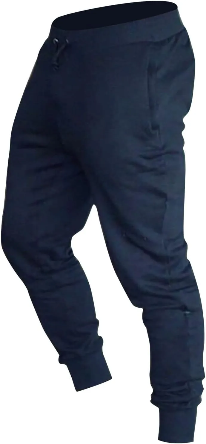 MIDOO Cargo Pants Men Slim Fit Twill Fitness Track Jogging Pants Casual Breathable Lightweight Work Hiking Pants Trousers