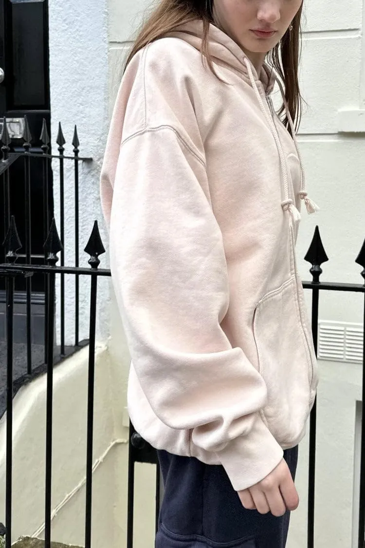 NUFIWI Women Y2k Oversized Hoodie Pullover Long Sleeve Zip Up Going Out Jacket Coat Harajuku Grunge Sweatshirt Streetwear