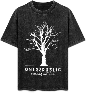 OneRepublics Vintage Oversized T Shirt Summer Short Sleeve T Shirt for Mens Womens
