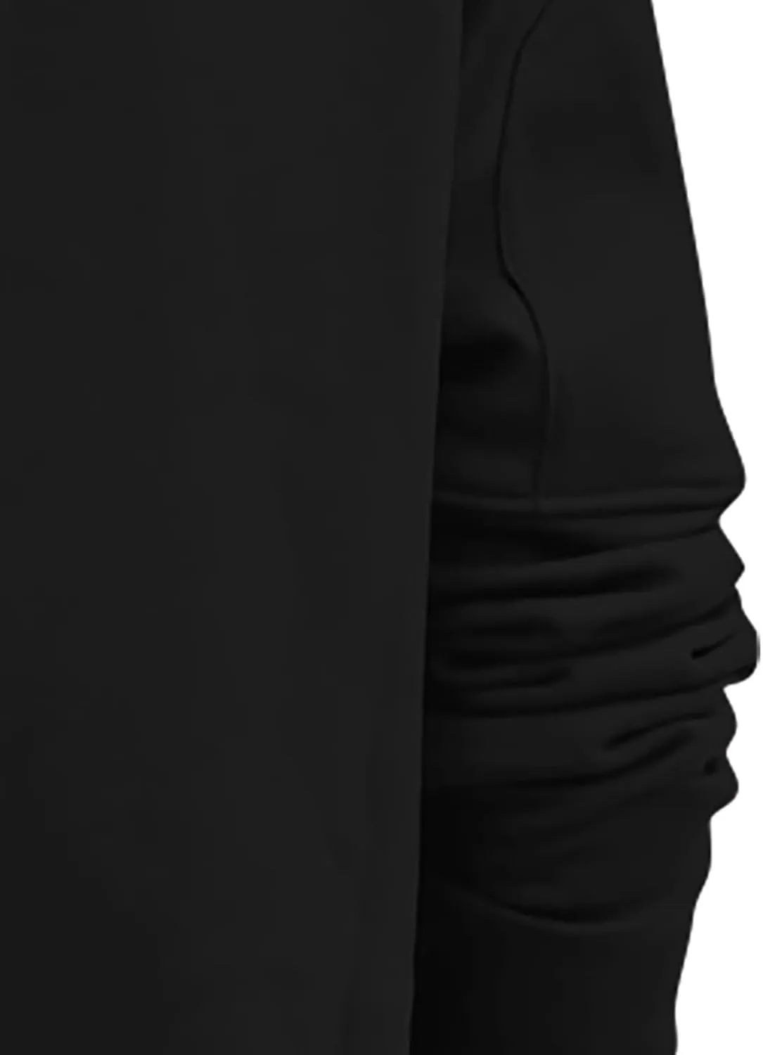 Pullover & Full Zip Mens' Autumn Winter Long Sleeve Zipper Hooded Sweatshirt Men's Hooded Fleece Sweatshirt With