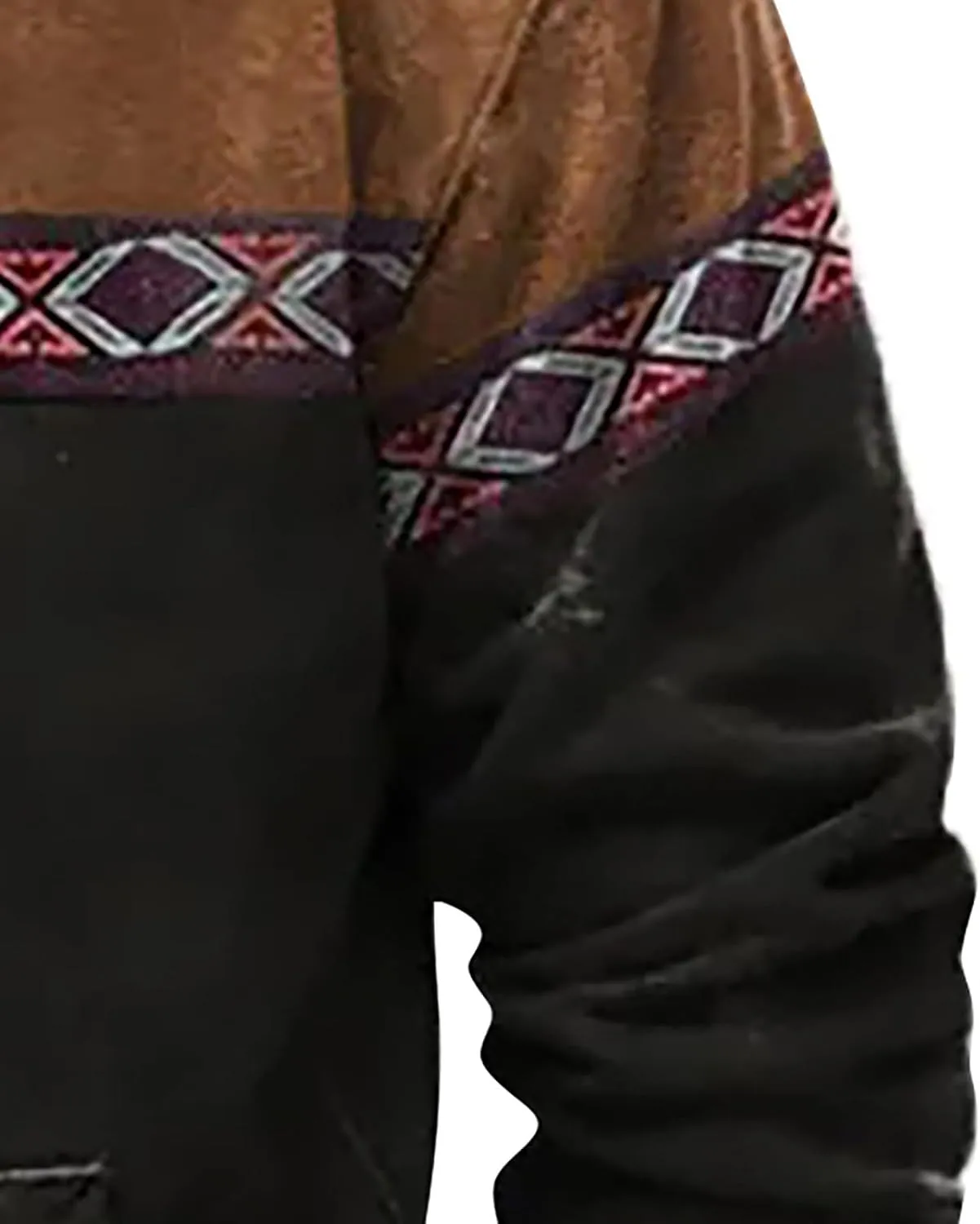 Red Hoodie And Winter Vintage Long Sleeve Hoodie Half Zipper Hooded Sweatshirt Top Workwear Multi Pocket Men'S Mens