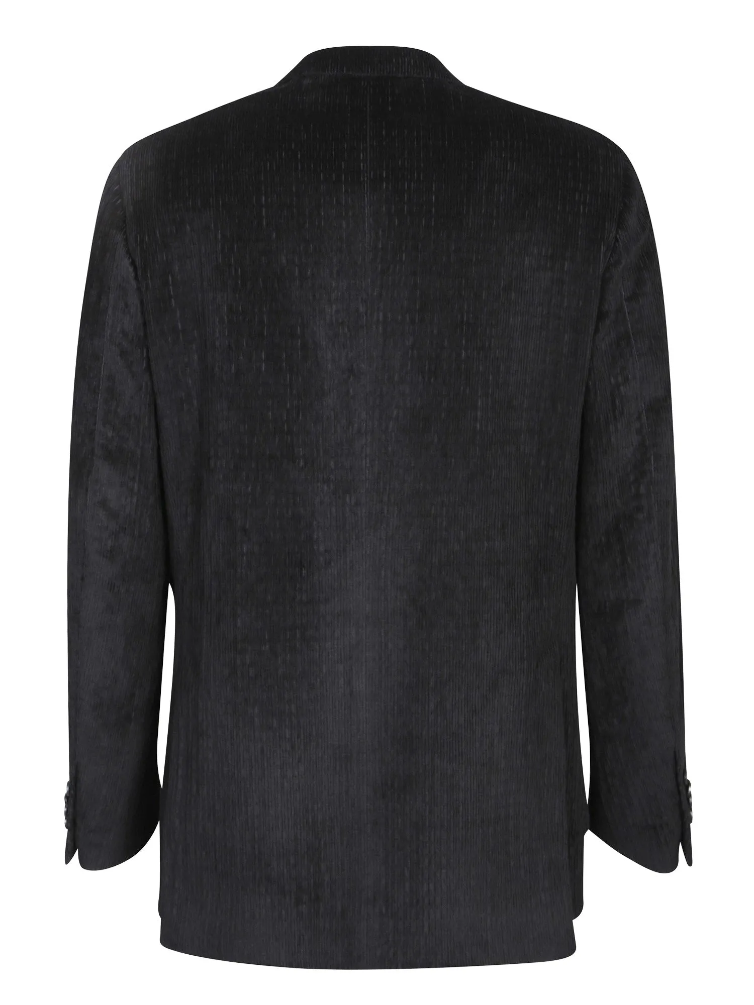 Relaxed fit black jacket