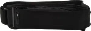 Running Belt Fanny Pack Multi Pocket Elastic Breathable Lightweight Jogging Belt Reflective Strip for Running Fitness Travel (Black)