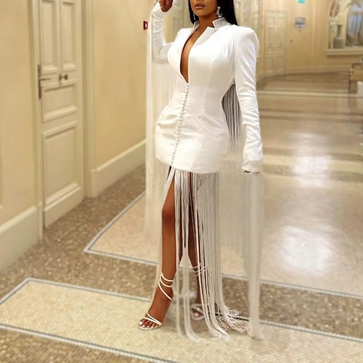 Semi Formal Dresses for Women Evening Party Plus Size Midi Bodycon Elegant Semi Forma Prom Dress Summer Beach Dress
