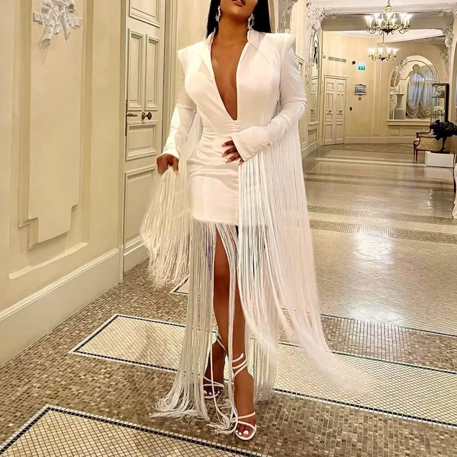 Semi Formal Dresses for Women Evening Party Plus Size Midi Bodycon Elegant Semi Forma Prom Dress Summer Beach Dress