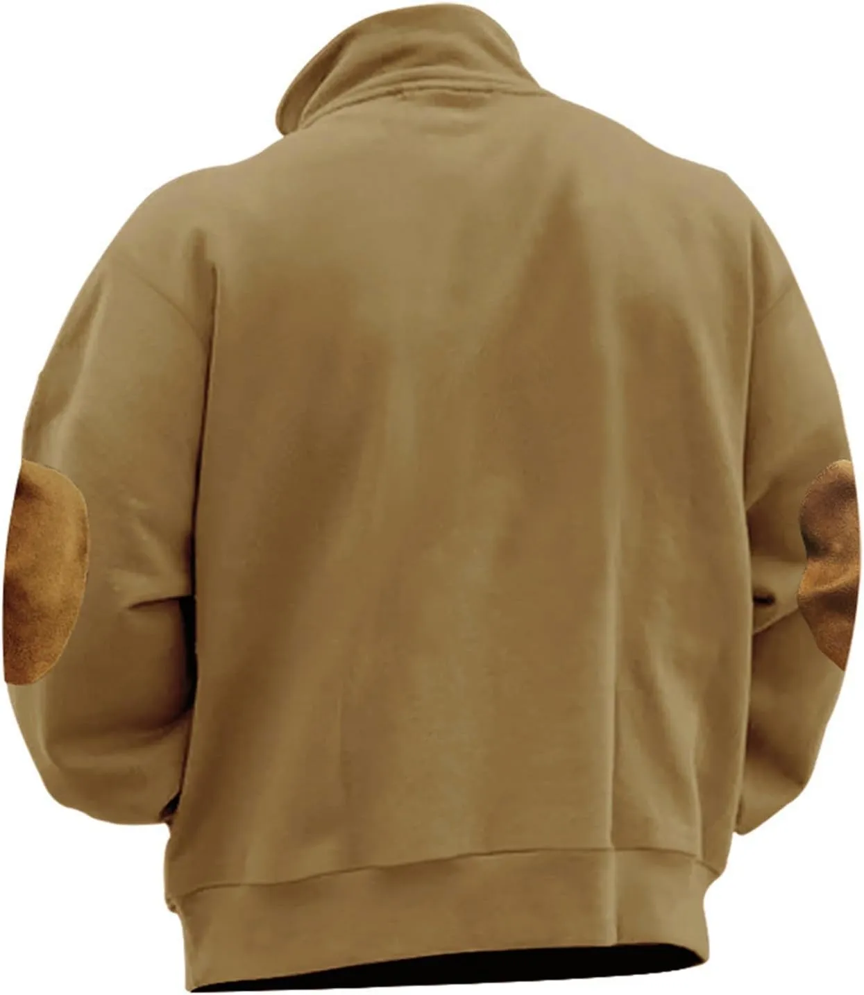 Solid Hoodie Pullover Sweater Men's Fashion Fall And Winter Casual Long Sleeve Half Zip Long Sleeve Sweatshirt Top