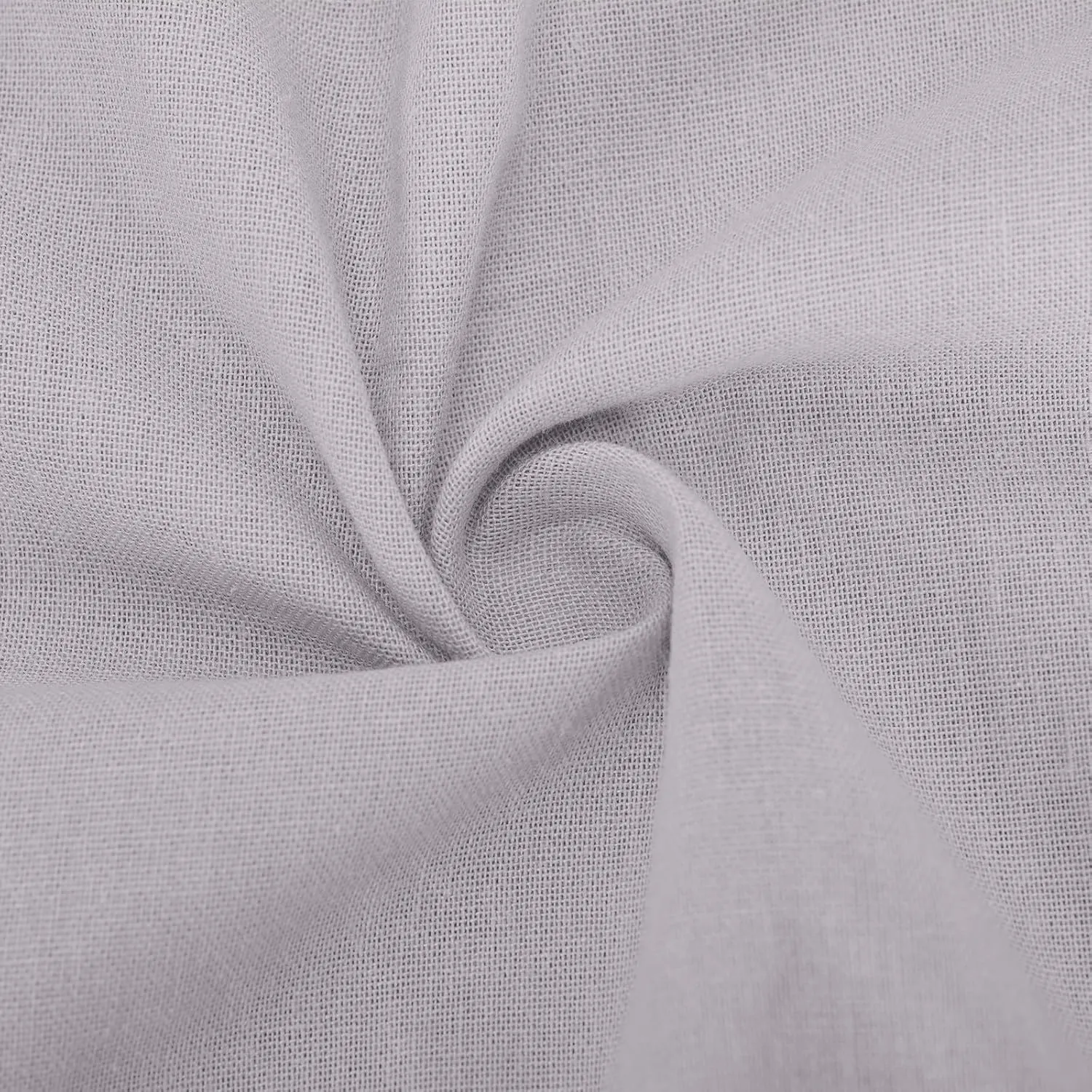 Summer Cotton Linen Dress for Women Casual Sleeveless Crewneck Ruched Sundress Plus Size Solid Loose Beach Dresses