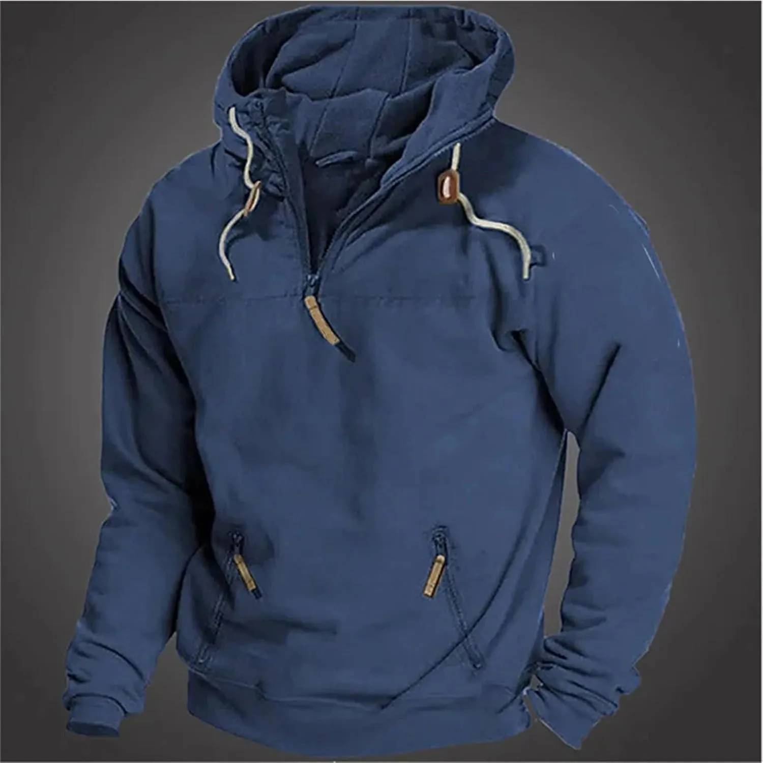 Sweatshirt For Men Hoodie Hooded Sweatshirt Tops Outdoor Sweatshirt Shirt Full Zip Hoodies For Men Mens Pullover