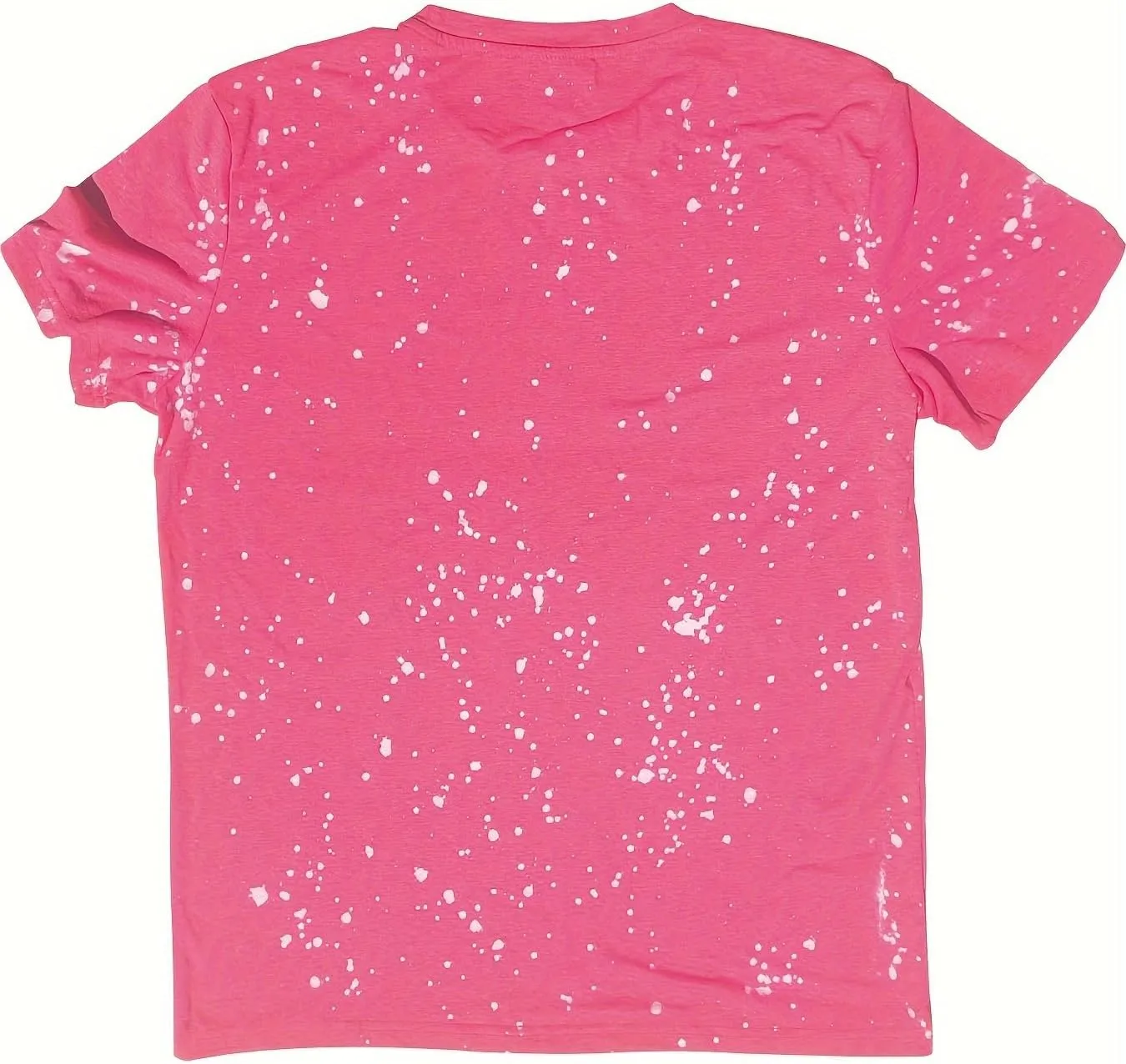 T Shirt Blanks Sublimation Bleached T-Shirt for Women Top Bulk Graphic Tees Comfy Trendy