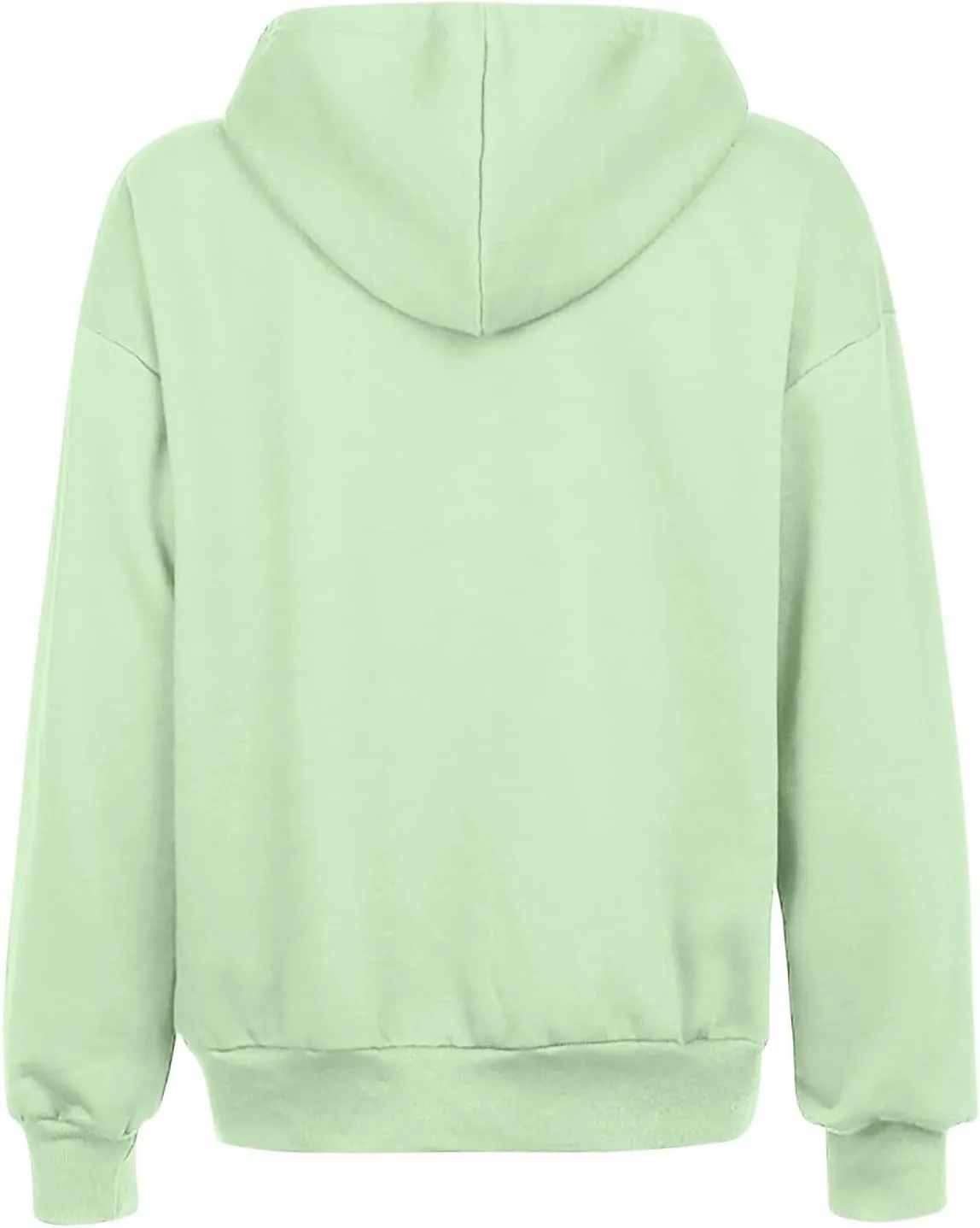 TANGNADE Women's Zip Up Hoodies Drawstring Fall Jacket Oversized Casual Sweatshirts Pullover with Pocket 2024 Winter Clothes