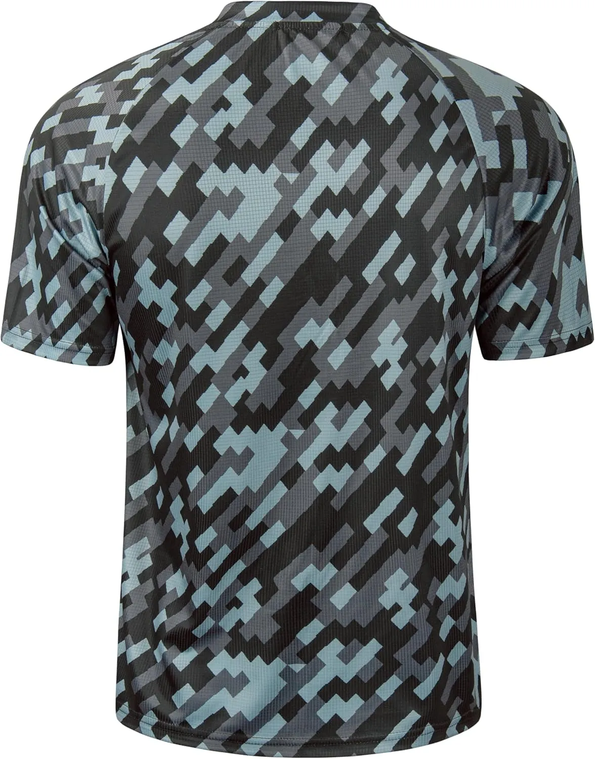 TAPULCO Mens Collarless Golf Shirts Short Sleeve Dry Fit Stretch Casual Breathable Lightweight Tshirts