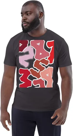 Unisex Organic Cotton t-Shirt, kr8vsosllc, 123, Numeric T-Shirt