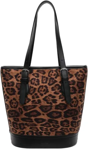 Vintage Furry Shoulder Bags for Women Large Woolen Cloth Tote Purse Trendy Checkered Bucket Handbag Top Handle Satchel