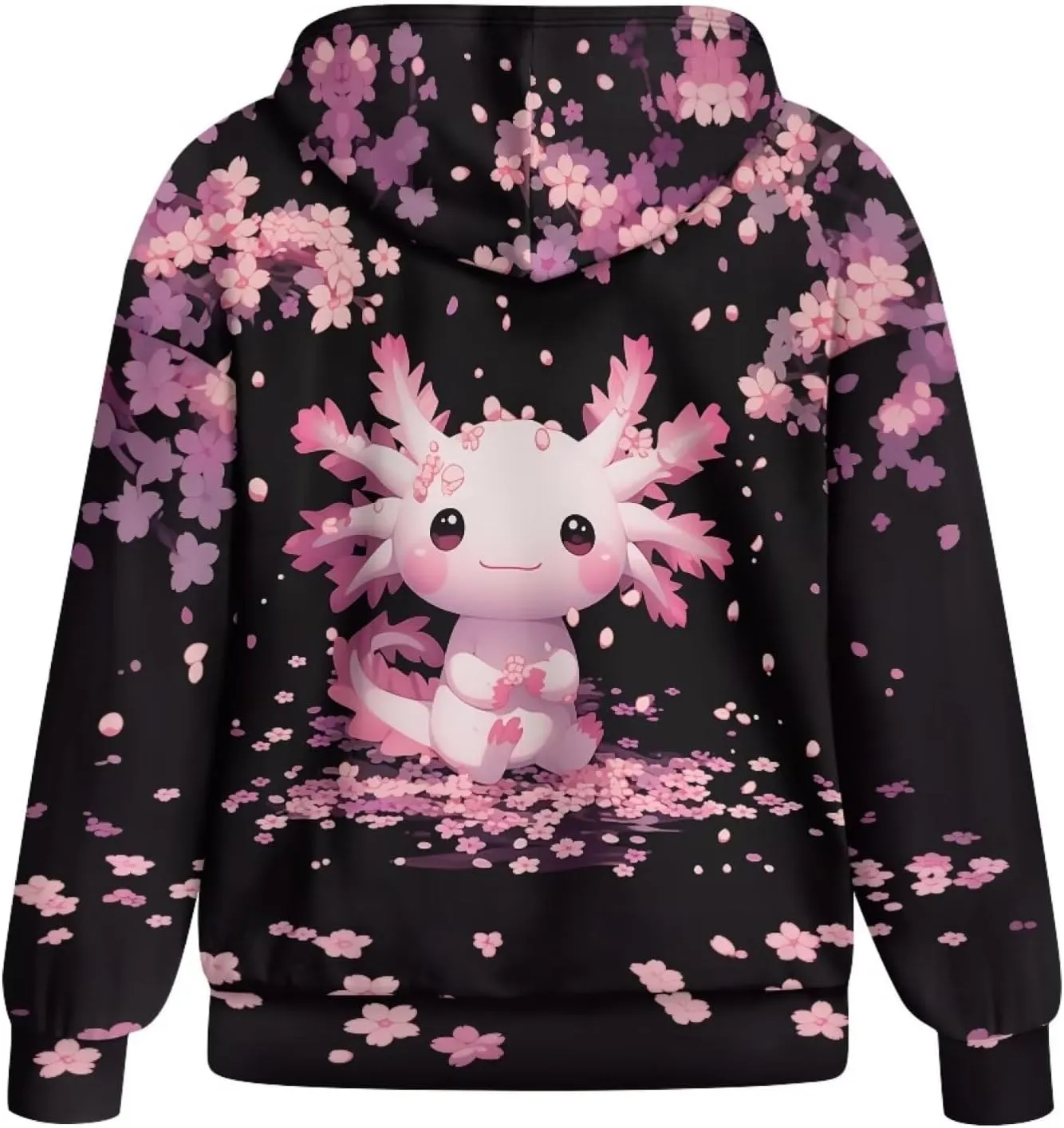 WELLFLYHOM Zip Up Hoodies for Women Oversize Y2K Sweatshirt Zipper Cardigan Jacket Fall Outfits XS-4XL