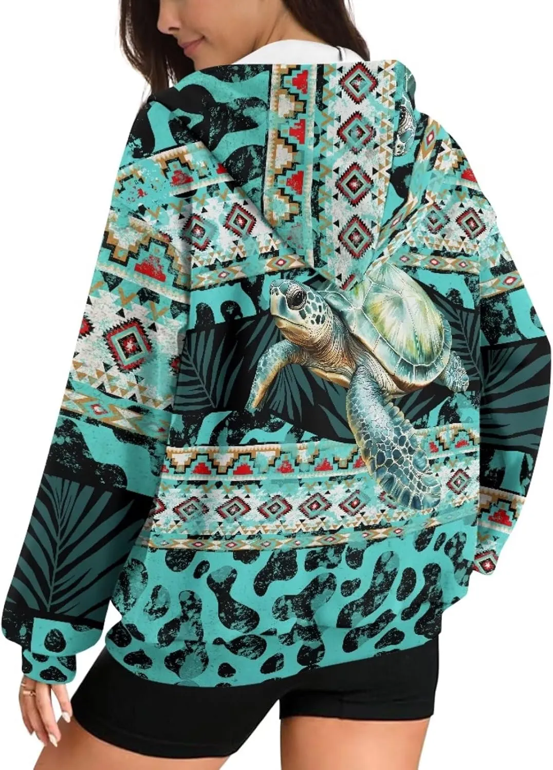 WELLFLYHOM Zip Up Hoodies for Women Oversize Y2K Sweatshirt Zipper Cardigan Jacket Fall Outfits XS-4XL