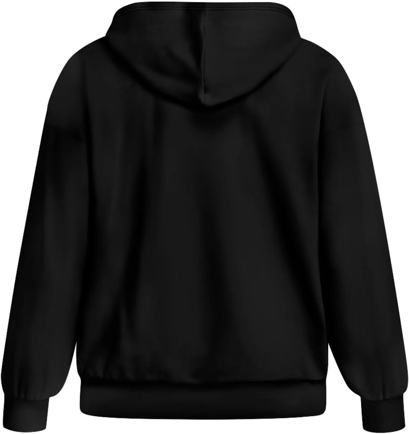 WELLFLYHOM Zip Up Hoodies for Women Oversize Y2K Sweatshirt Zipper Cardigan Jacket Fall Outfits XS-4XL