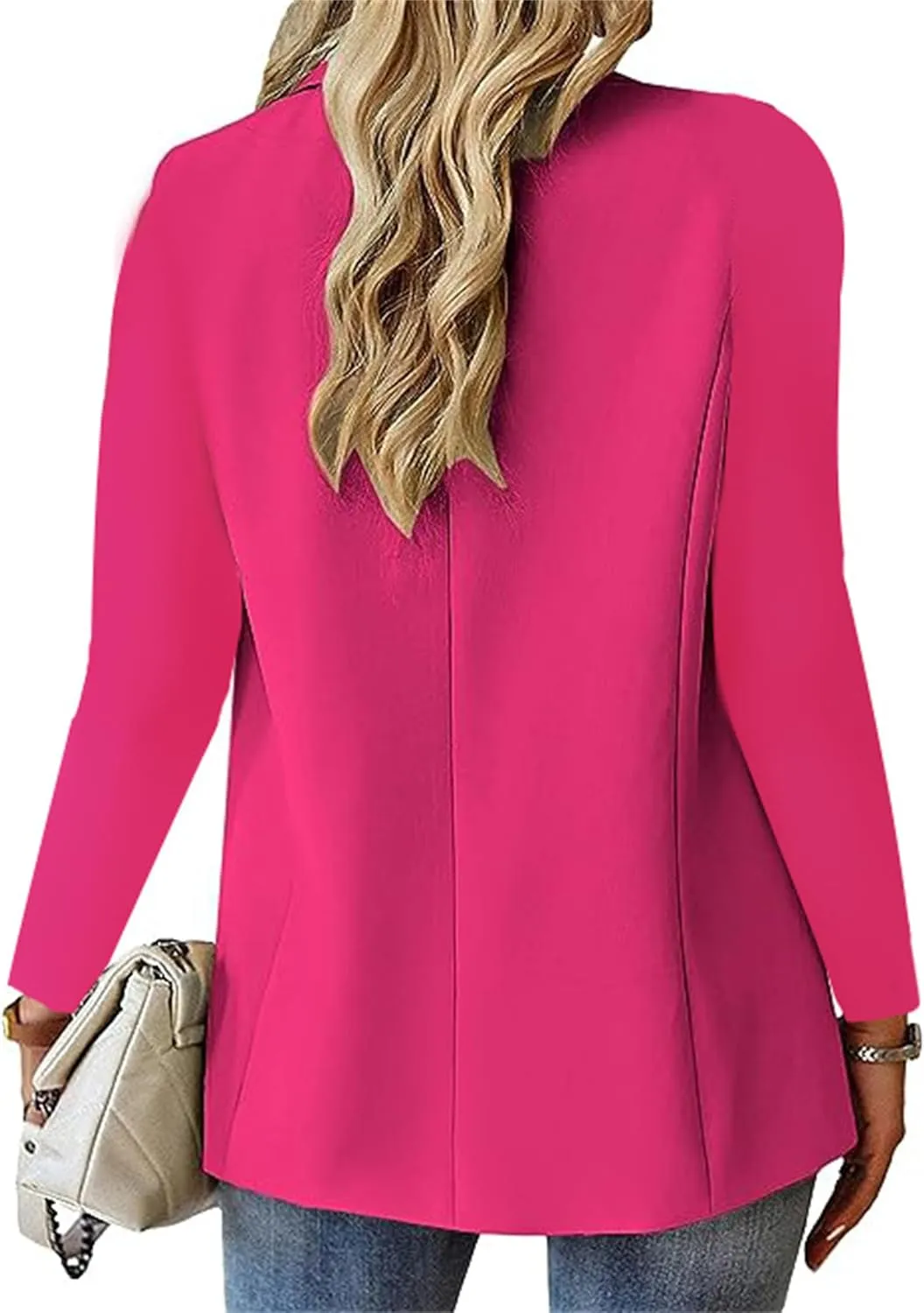 Women Blazers Suit Jackets for Women Business Long Sleeve Open Front Cardigan Blazer Dressy Casual Office Jacket