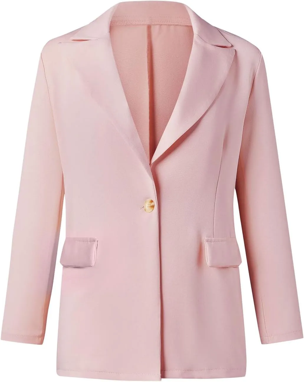 Womens Blazers for Work Casual Business Suit Jacket Notch Lapel Jacket Long Sleeve Open Front Blazer Office Jackets