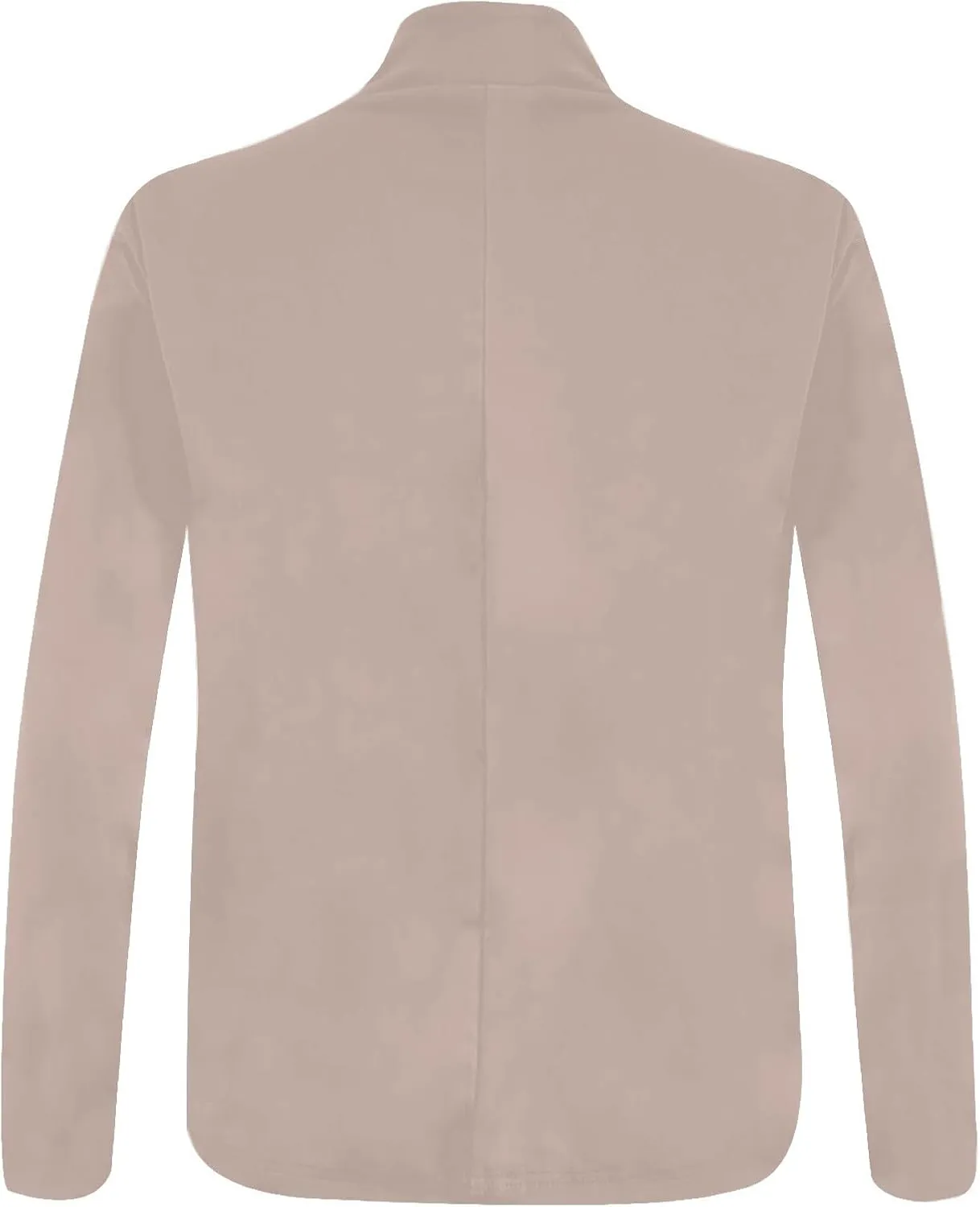 Women's Cropped Blazer Jacket Dressy Cardigan Lightweight Office Jacket Plus Size Open Front Suit Blazers Outerwear