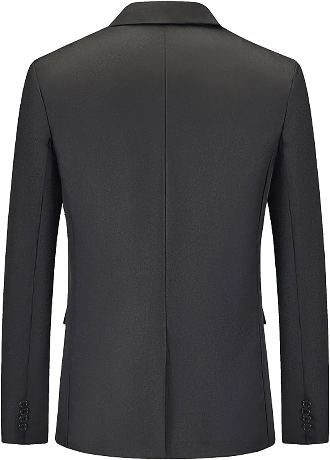 Zeiyignr Suit Jacket for Mens One Button Blazer Notched Lapel Casual Business Coat Tops Prom Party Wedding Dinner Tuxedo