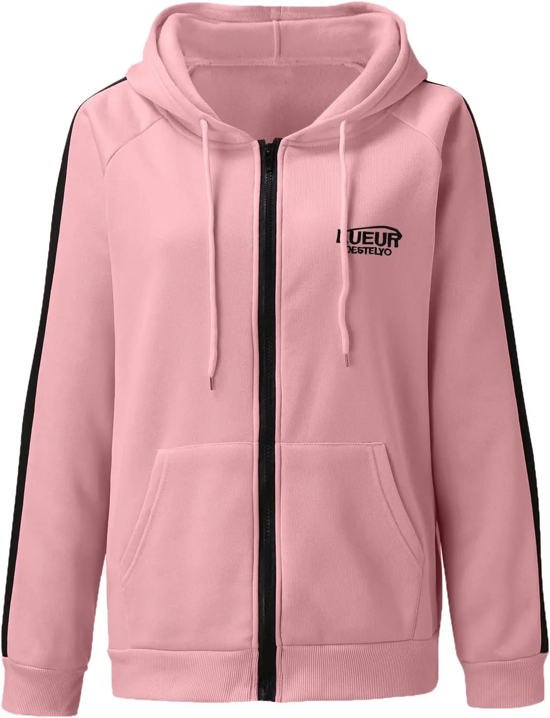 Zip Up Hoodies for Women Plus Size Oversized Aesthetic Grunge Cute Y2K Hoodies Teen Girls Trendy Baggy Sweatshirt